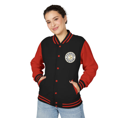 Letterman Jacket - Retro School Crest Varsity Jacket