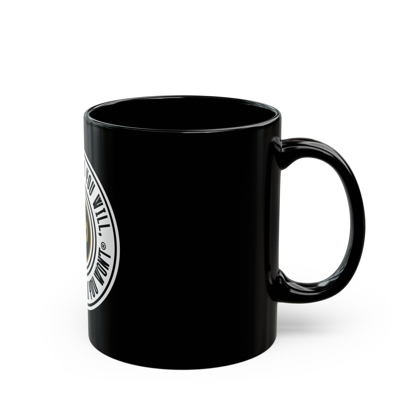 Black Mug - "Say You Can and You Will"
