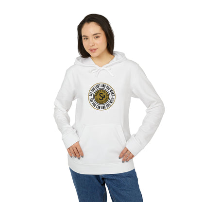 Cozy Unisex Fleece Hoodie - "Say You Can and You Will"
