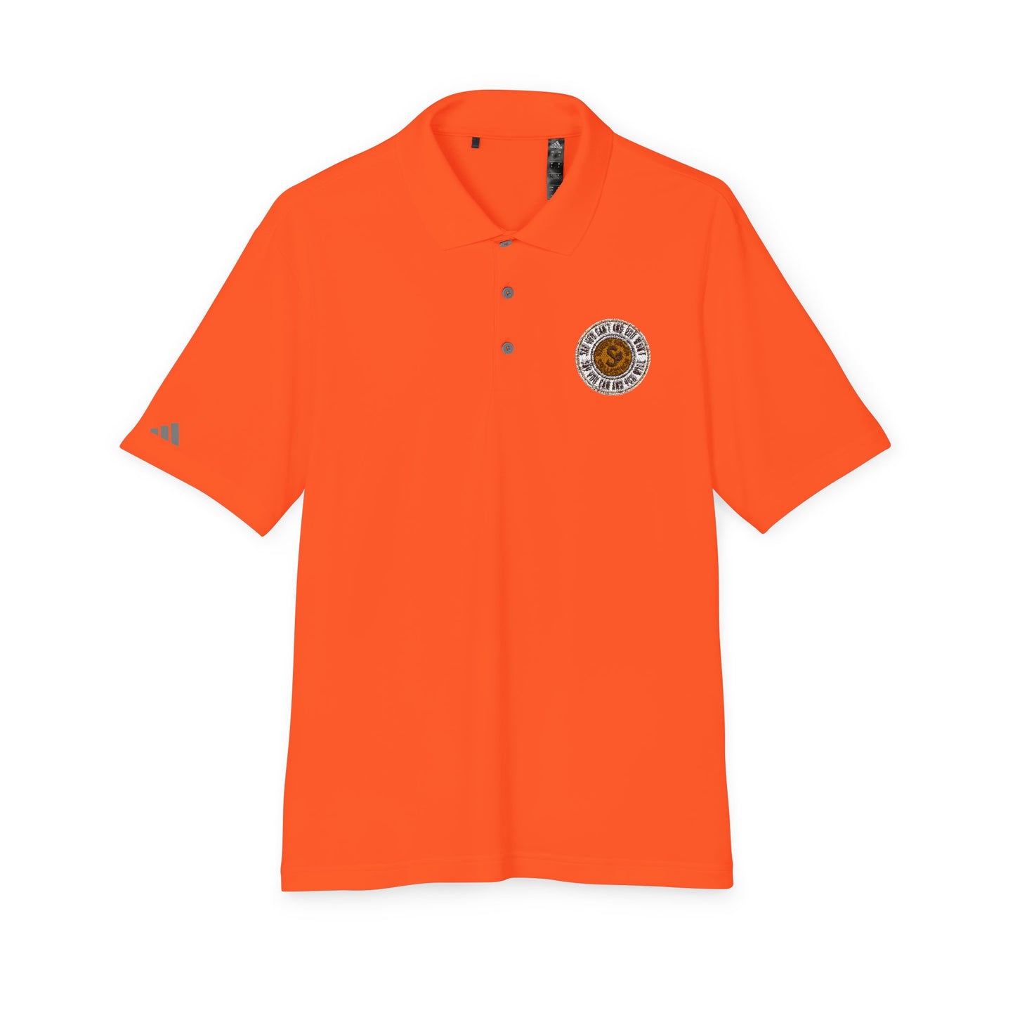 Classic Polo — Embroidered "Say You Can and You Will" Performance Golf Shirt