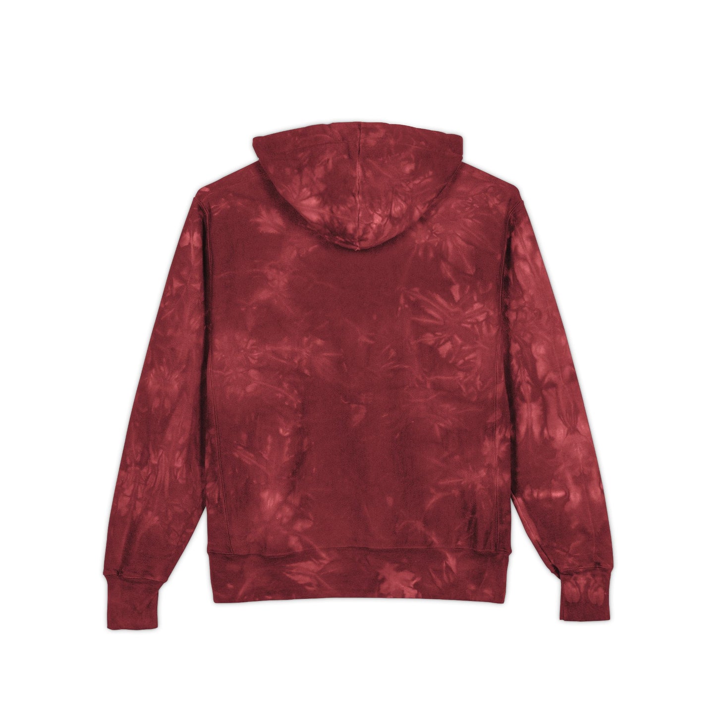 Tie-Dye Embroidered Hoodie — "Say You Can and You Will"