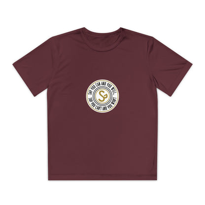 Youth Competitor Tee - "Say You Can and You Will"