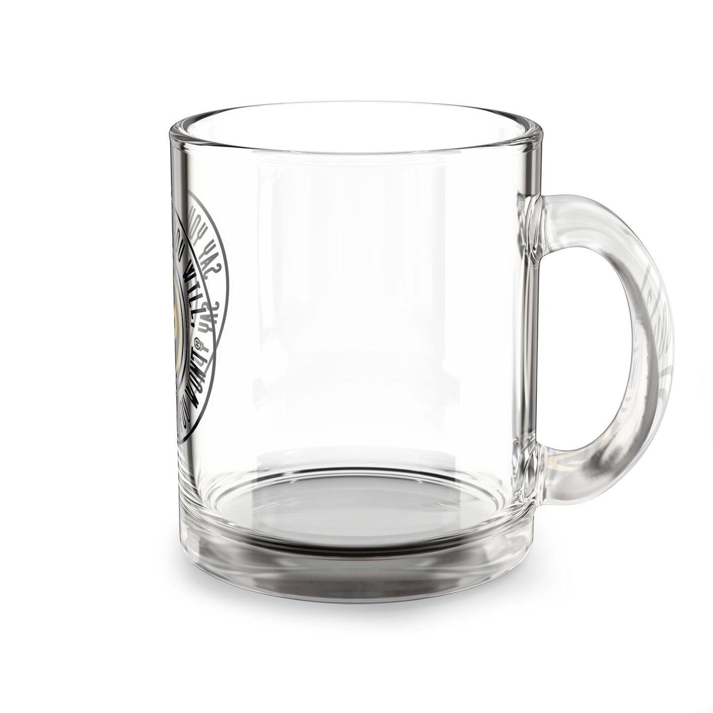 10oz. Glass Mug - "Say You Can and You Will"