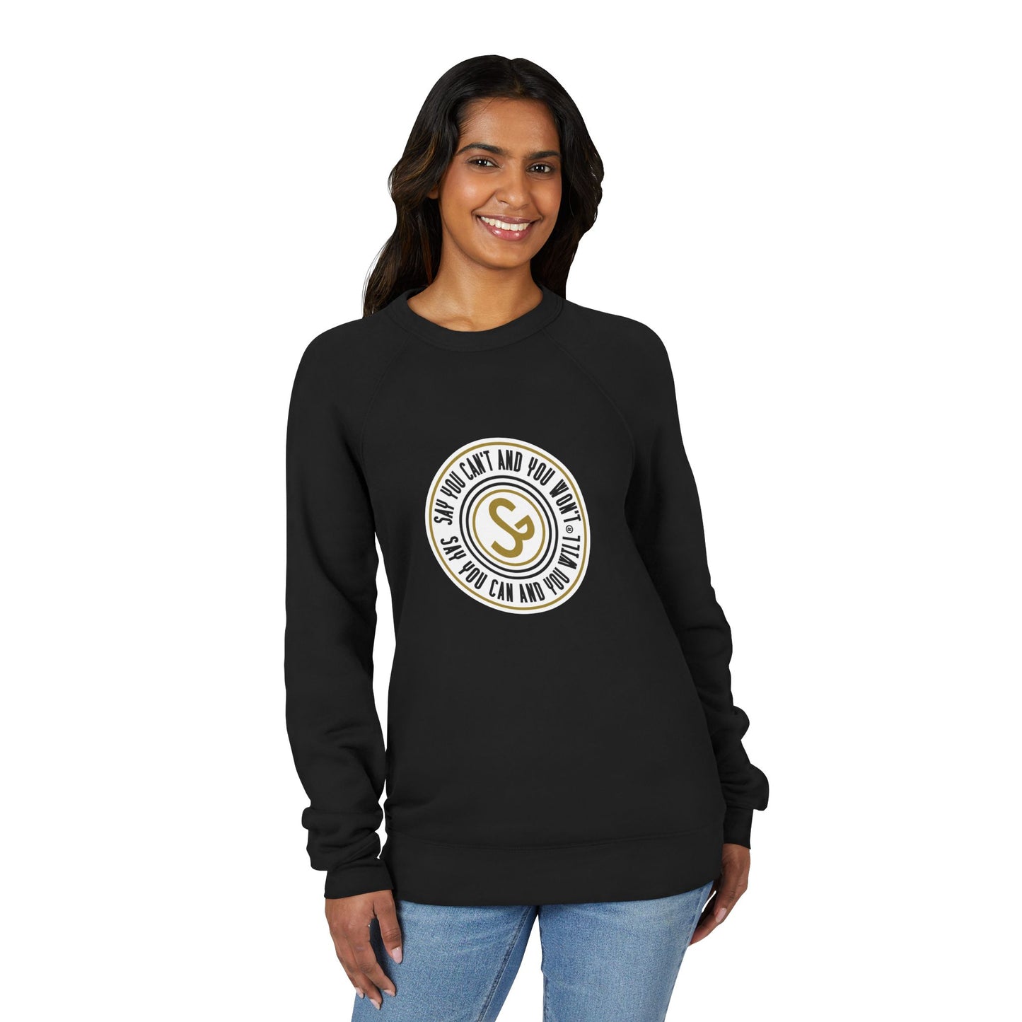 Unisex Sponge Fleece Raglan Sweatshirt