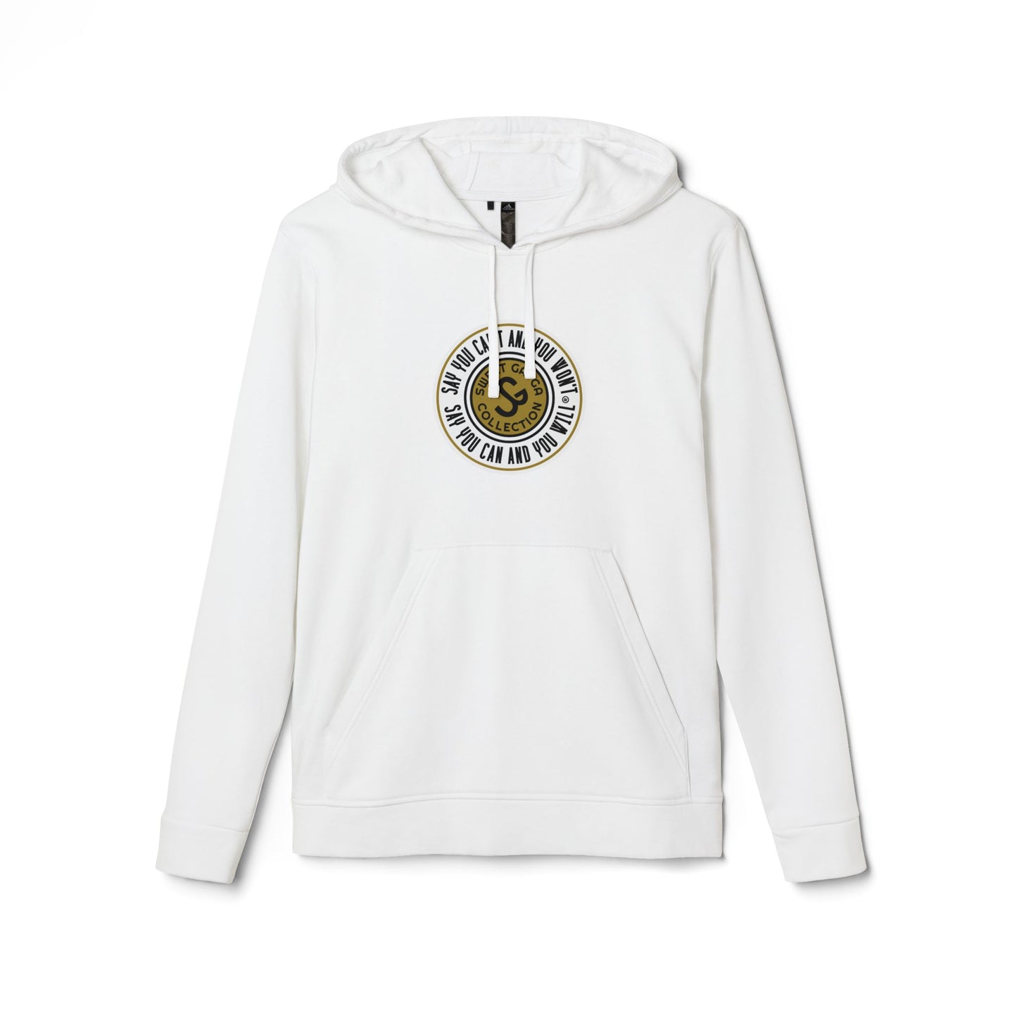 Cozy Unisex Fleece Hoodie - "Say You Can and You Will"