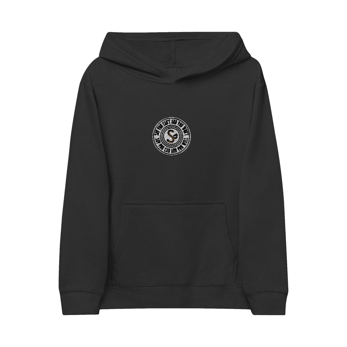 Kids Fleece Hoodie - "Say You Can and You Will"