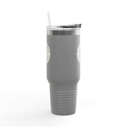 40oz Stylish Insulated Travel Mug, 40oz - "Say You Can and You Will"
