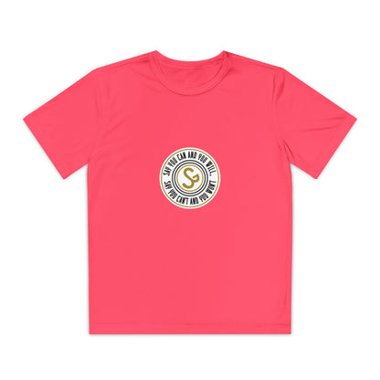 Youth Competitor Tee -"Say You Can and You Will"