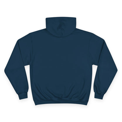 Champion Hoodie — Vintage-Inspired Circular Logo Hoodie