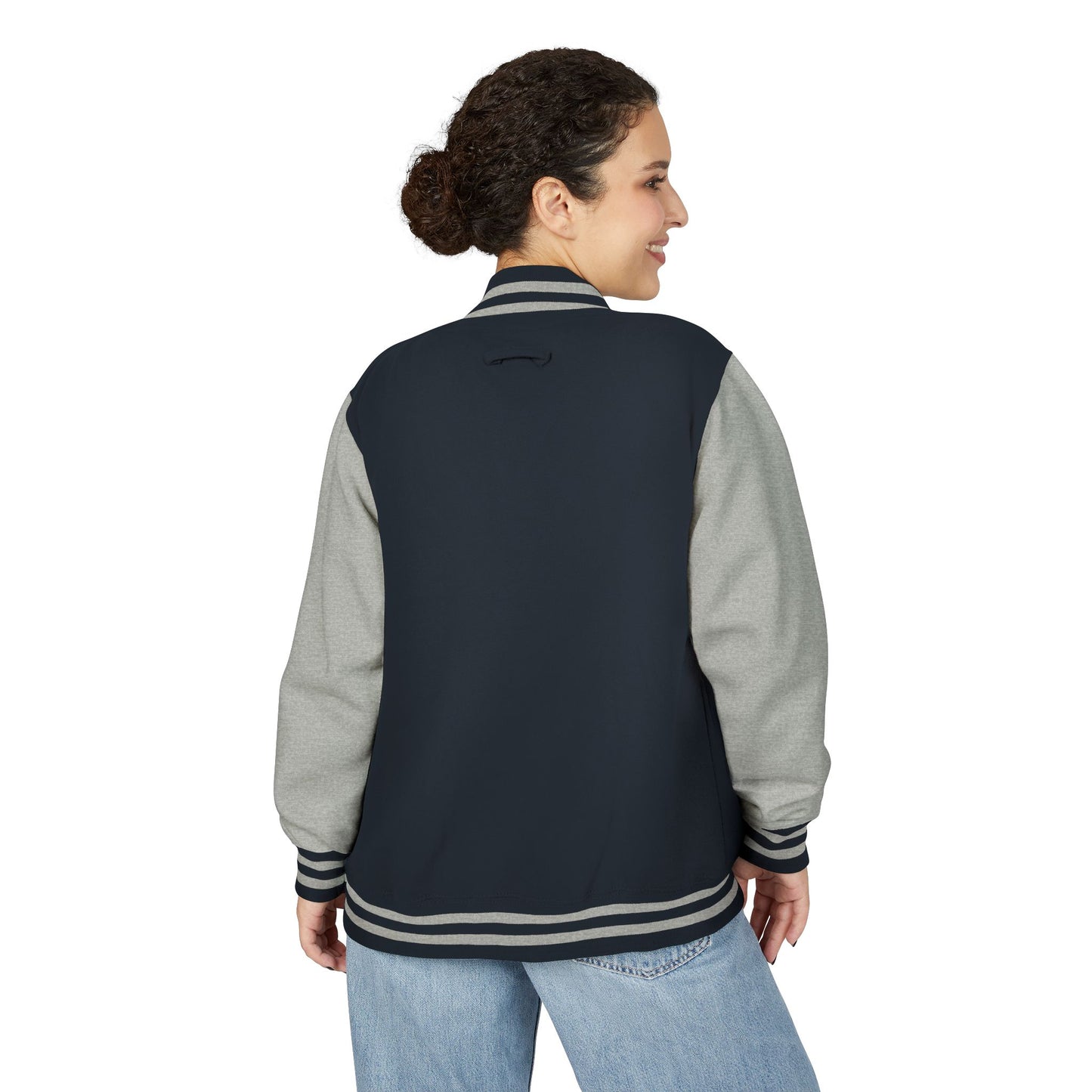 Letterman Jacket - Retro School Crest Varsity Jacket