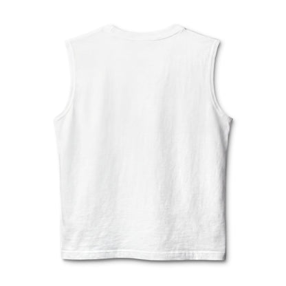 Muscle Tank — "Say You Can and You Will" Retro Surf Circle Logo