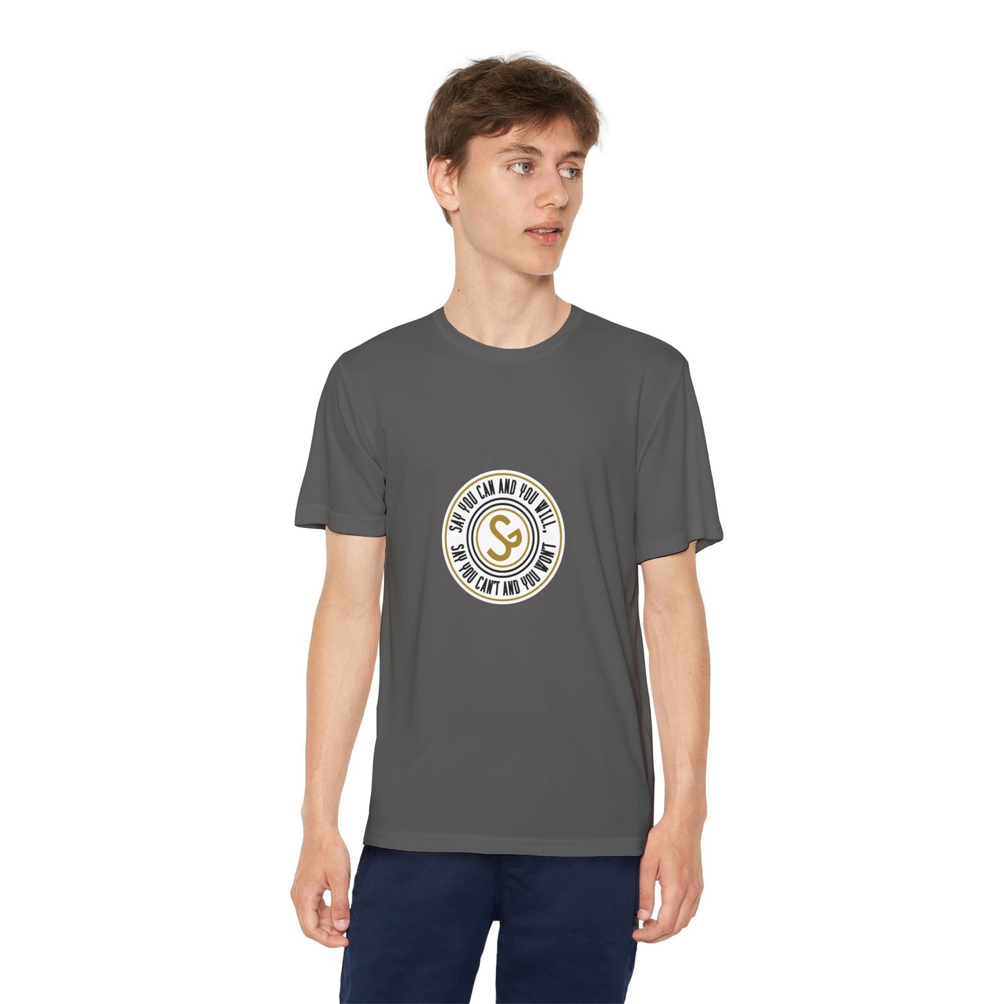 Youth Competitor Tee - "Say You Can and You Will"