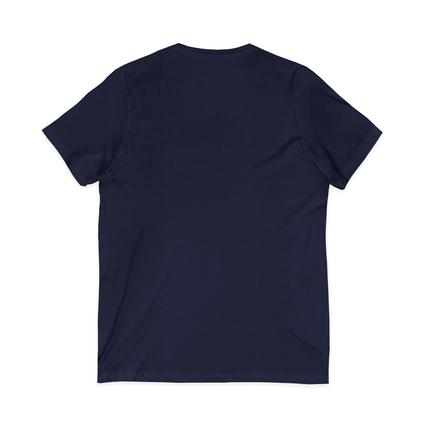 Minimalist Coin Logo V-Neck Tee