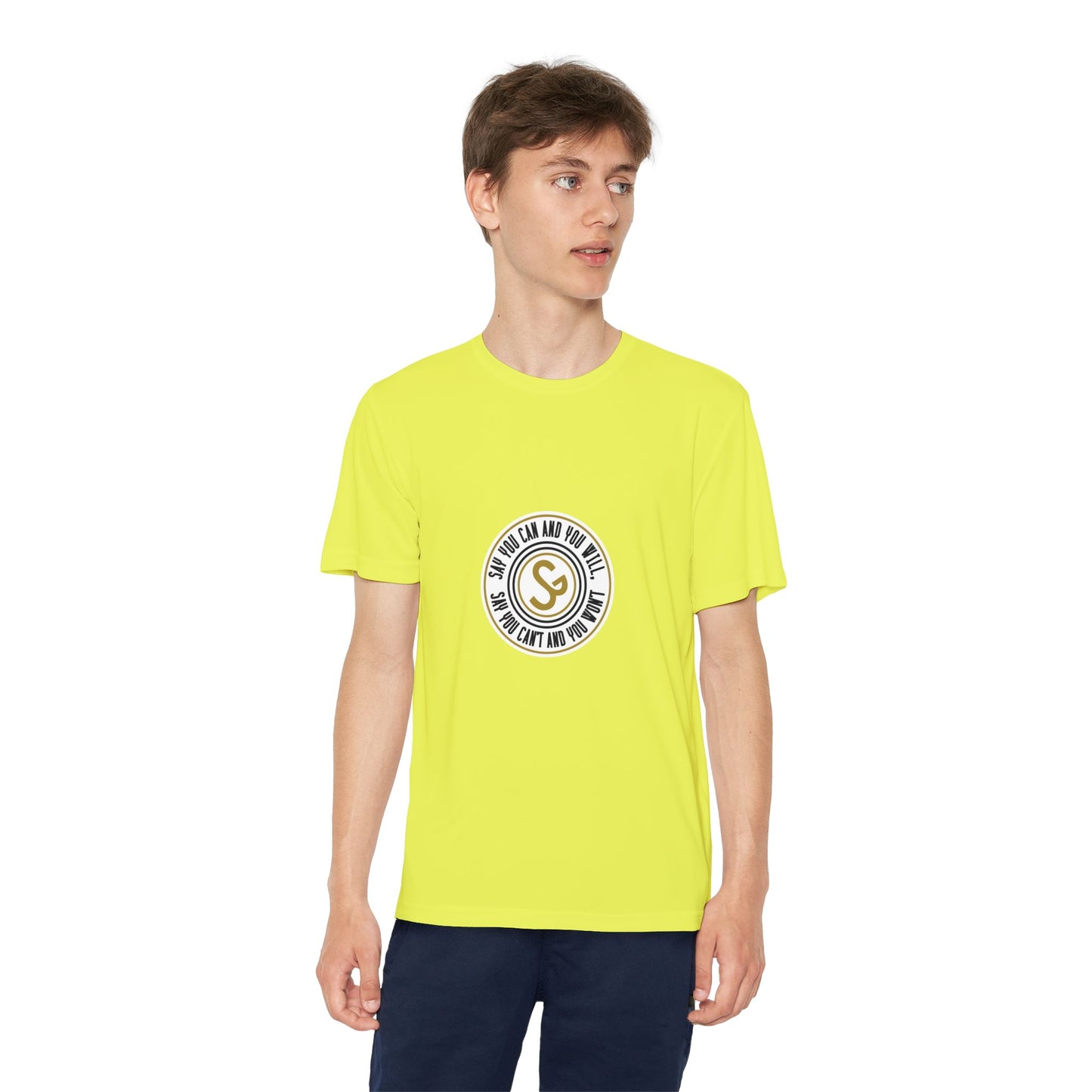 Youth Competitor Tee -"Say You Can and You Will"