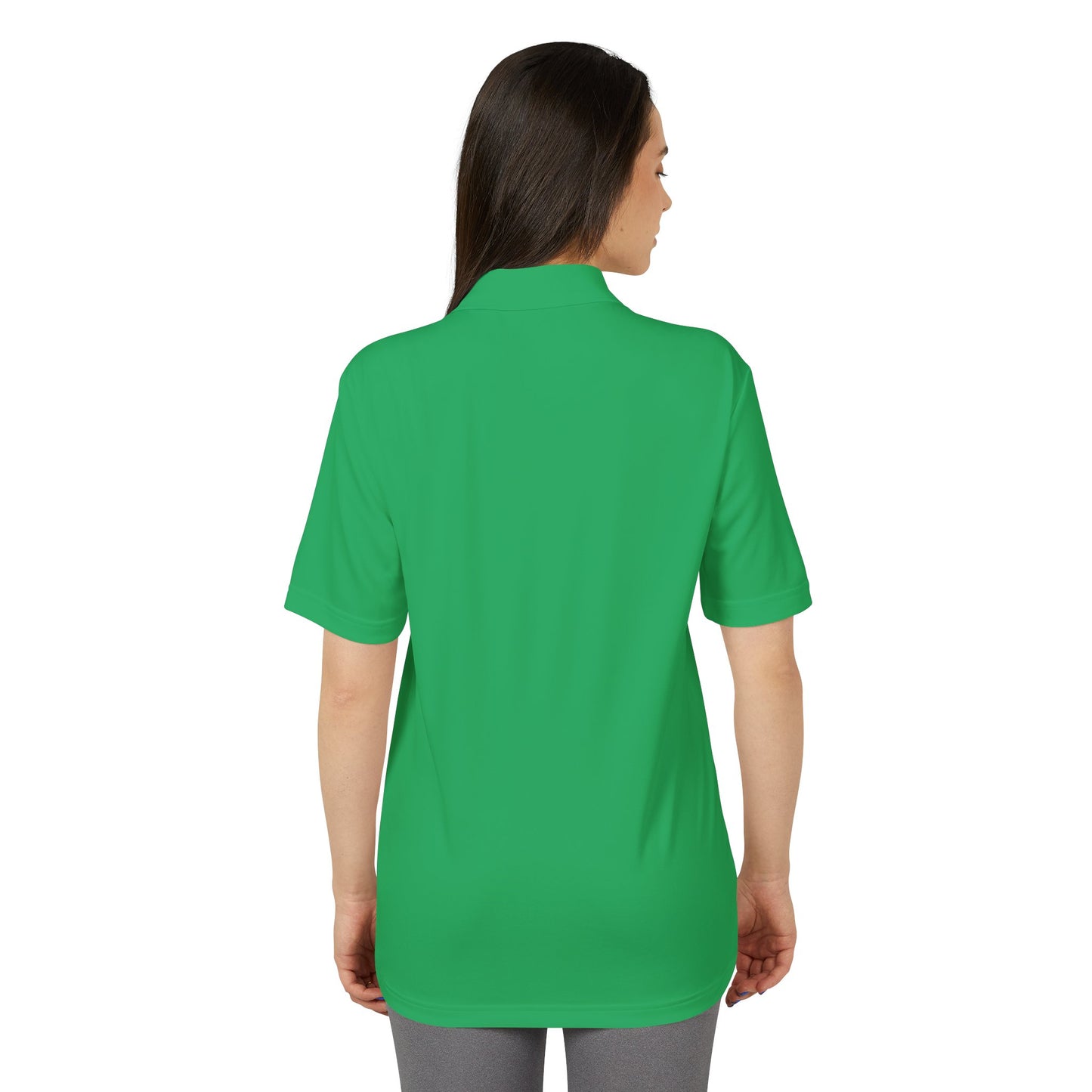 Unisex Performance Polo - "Say You Can and You Will"