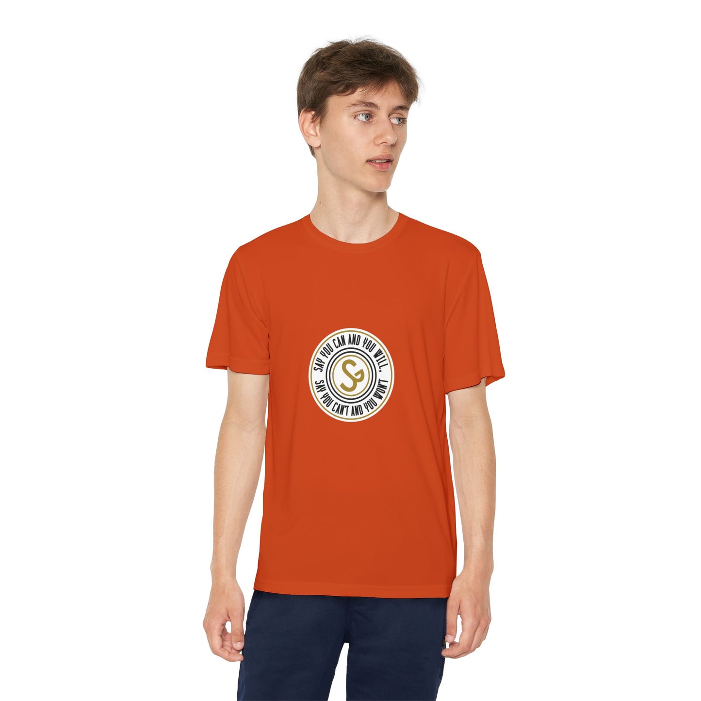 Youth Competitor Tee -"Say You Can and You Will"
