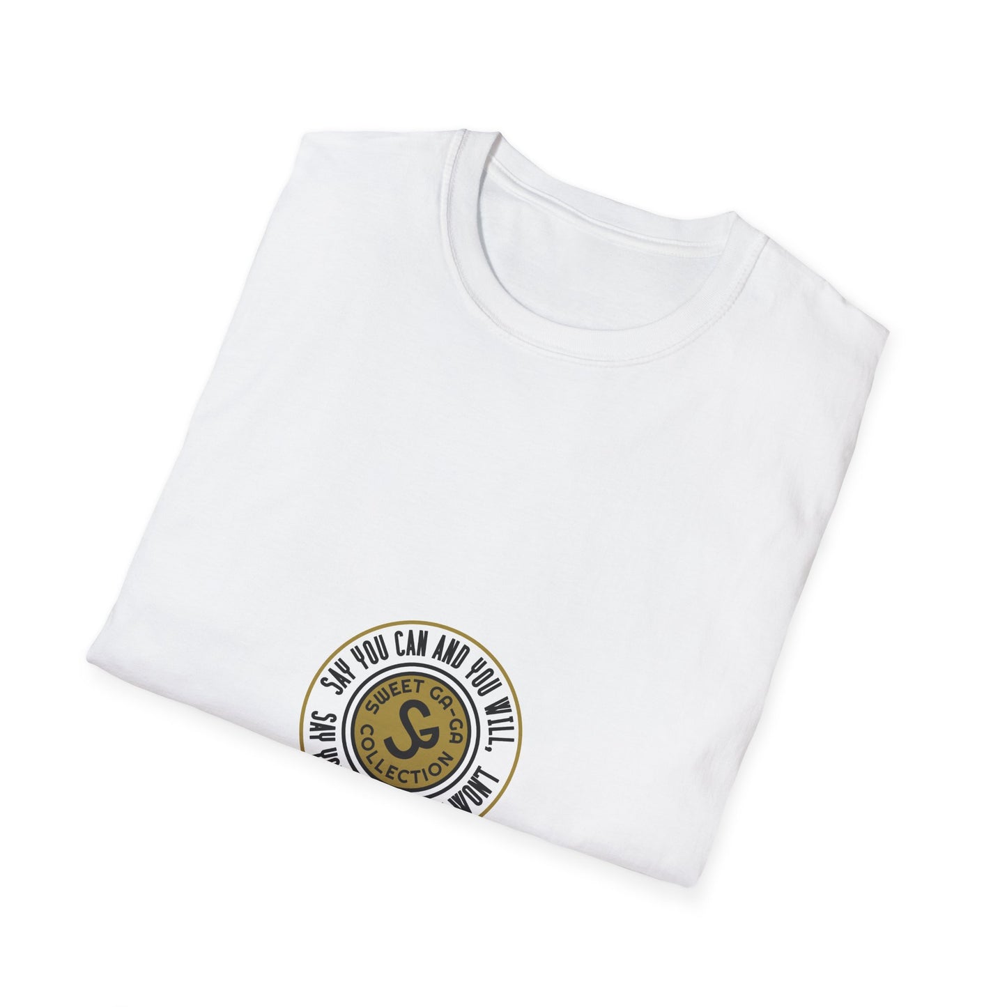 Vintage Seal Graphic T-Shirt — 'SS' Round Emblem Logo