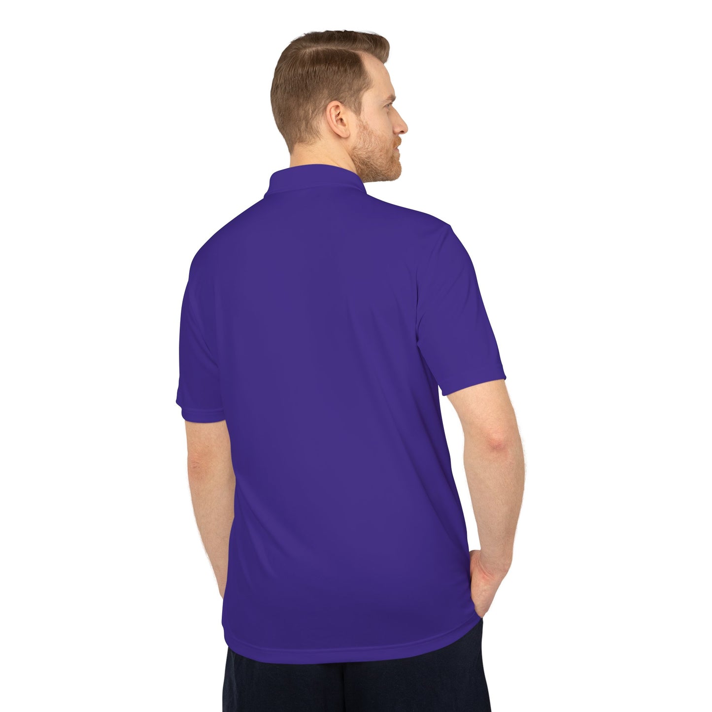 Classic Polo — Embroidered "Say You Can and You Will" Performance Golf Shirt