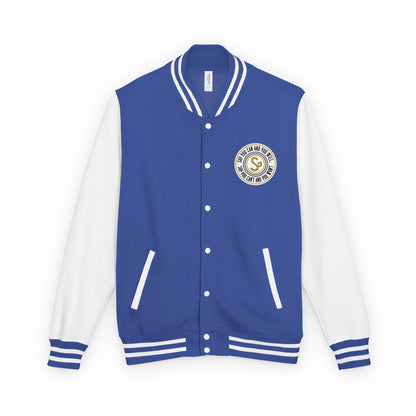 Letterman Jacket - Retro School Crest Varsity Jacket