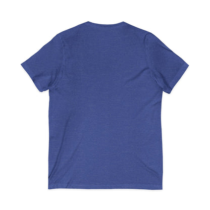 Minimalist Coin Logo V-Neck Tee
