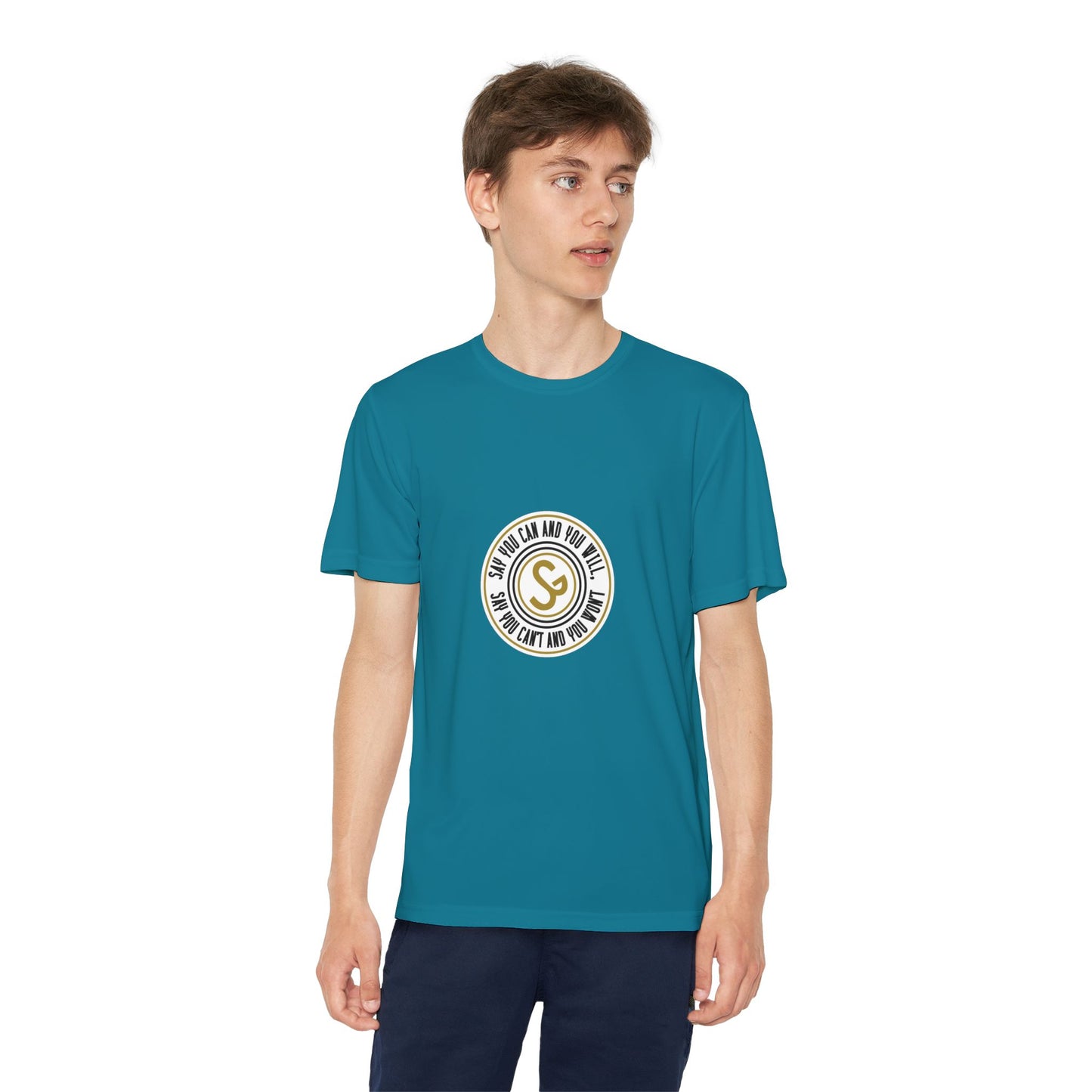 Youth Competitor Tee -"Say You Can and You Will"