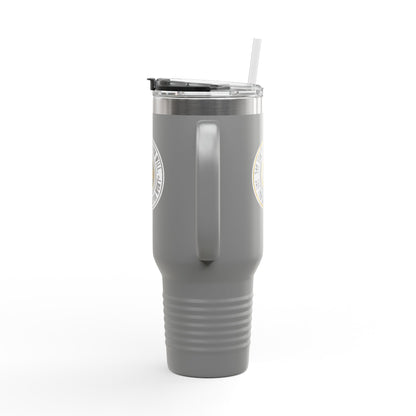 40oz Stylish Insulated Travel Mug, 40oz - "Say You Can and You Will"