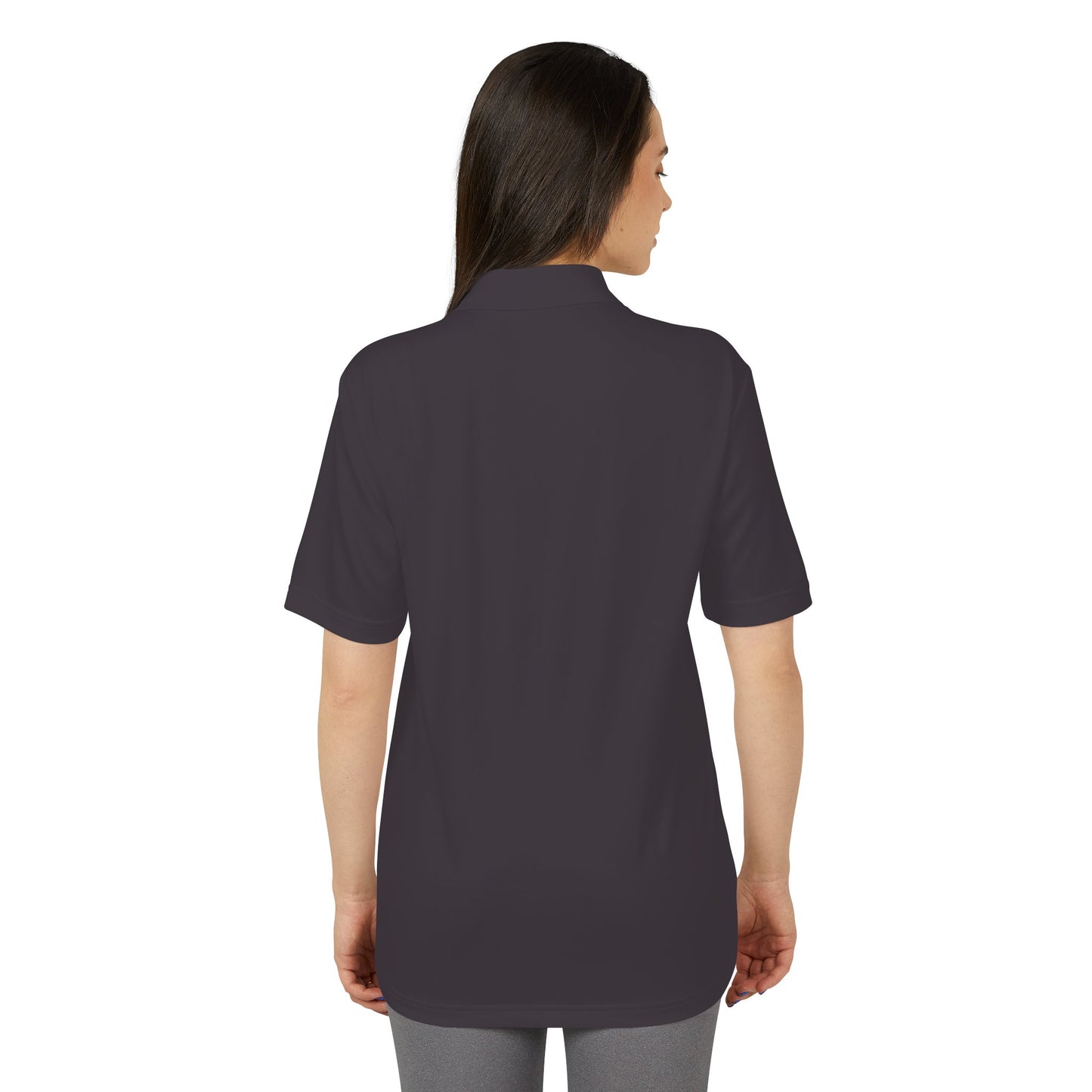 Performance Polo — ‘Not Your Average’ Circular Logo Golf Shirt
