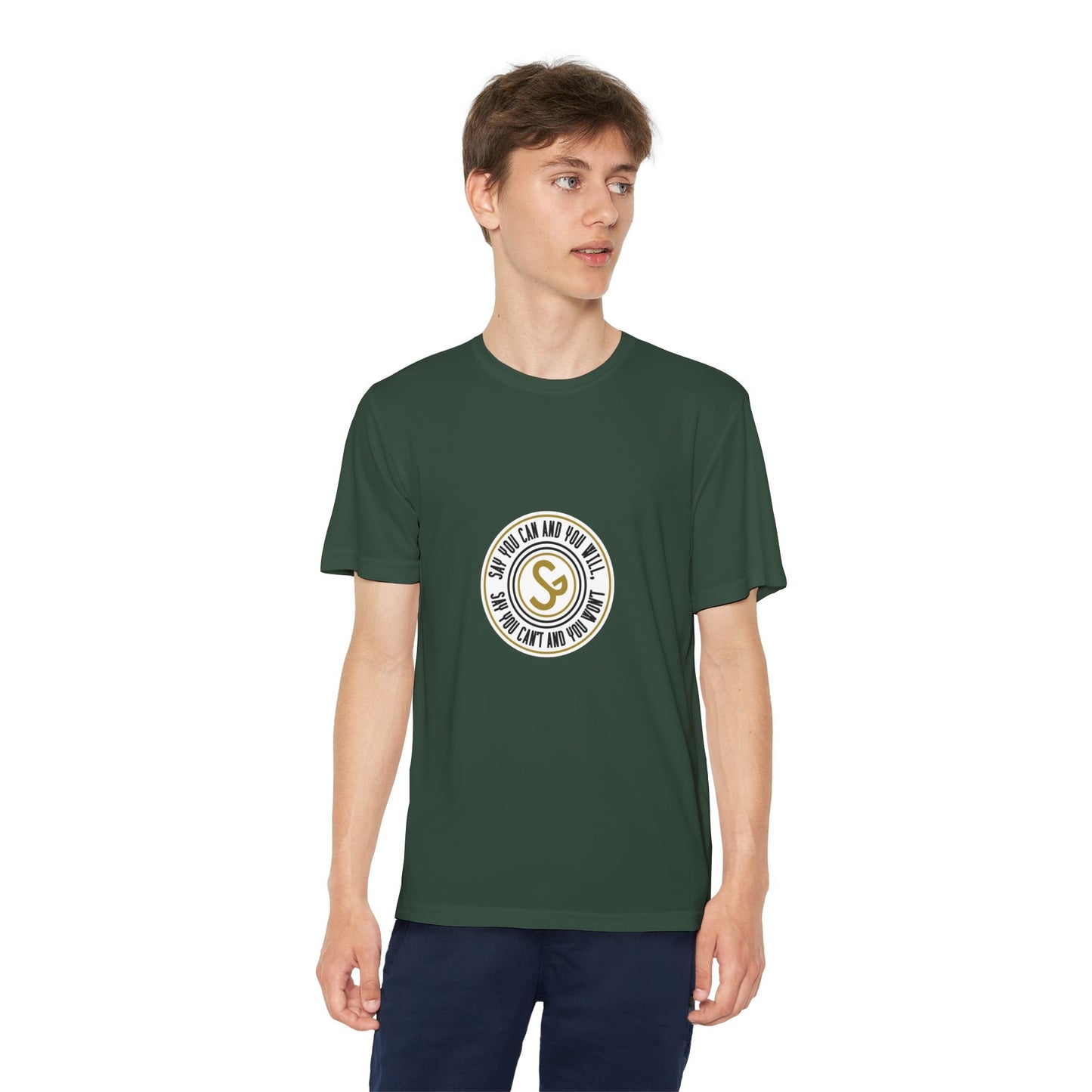 Youth Competitor Tee - "Say You Can and You Will"