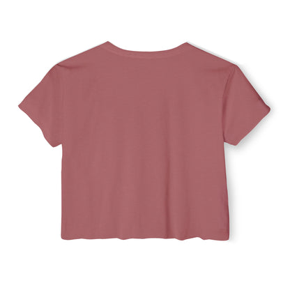 Empowering Women’s Festival Crop Top - "Say You Can and You Will"