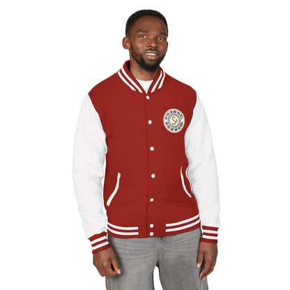 Letterman Jacket - Retro School Crest Varsity Jacket