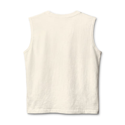 Muscle Tank — "Say You Can and You Will" Retro Surf Circle Logo
