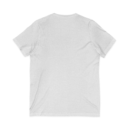 Minimalist Coin Logo V-Neck Tee