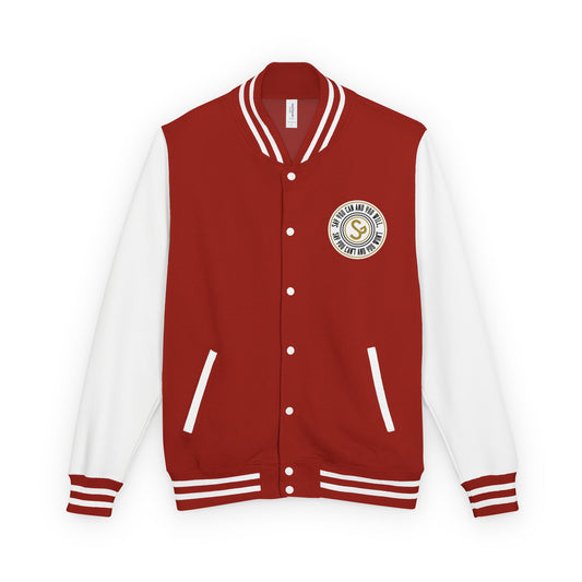 Letterman Jacket - Retro School Crest Varsity Jacket