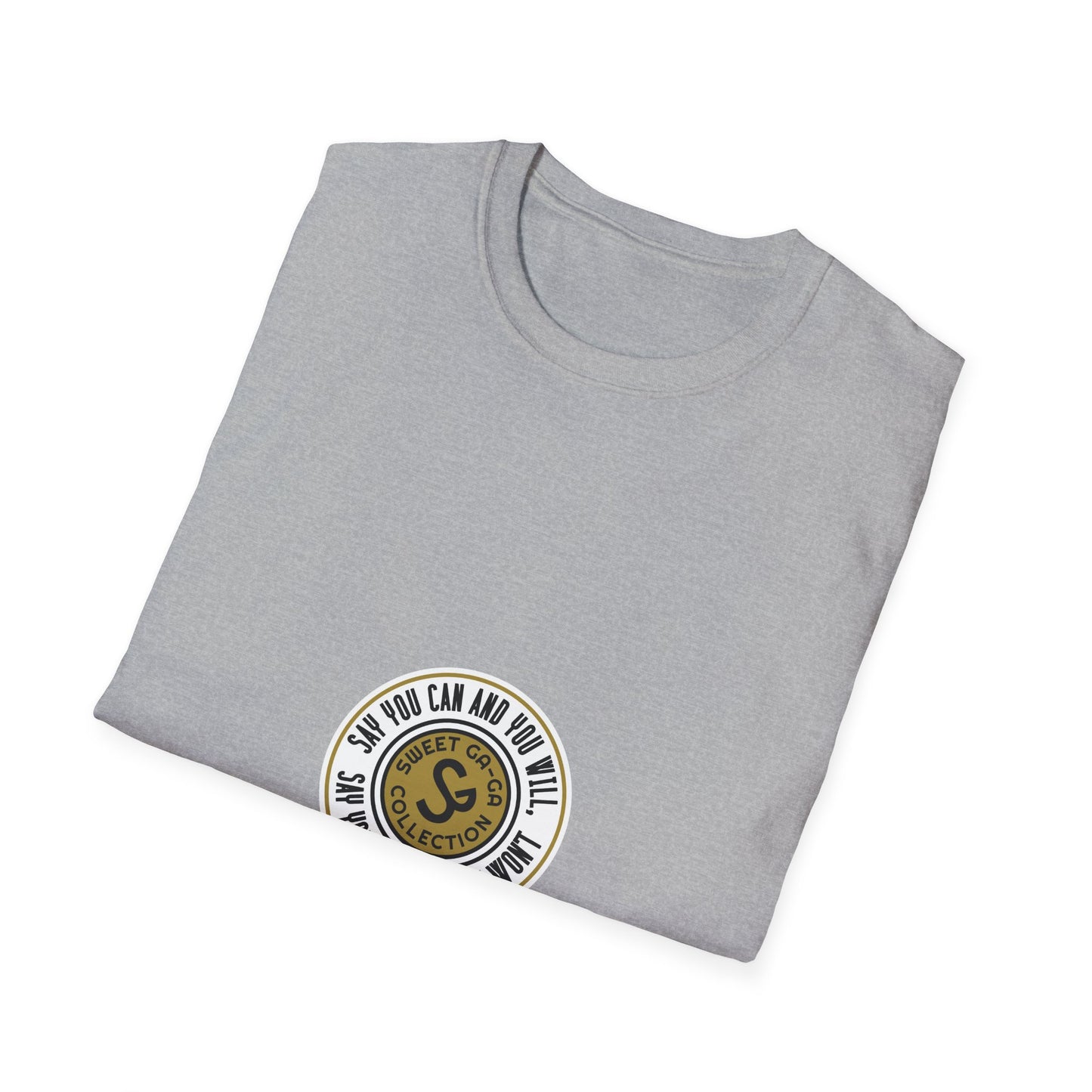 Vintage Seal Graphic T-Shirt — 'SS' Round Emblem Logo
