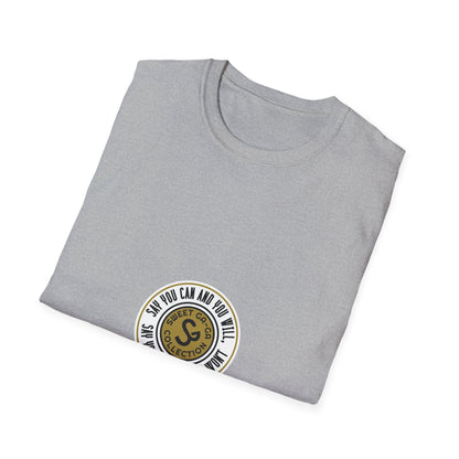Vintage Seal Graphic T-Shirt — 'SS' Round Emblem Logo