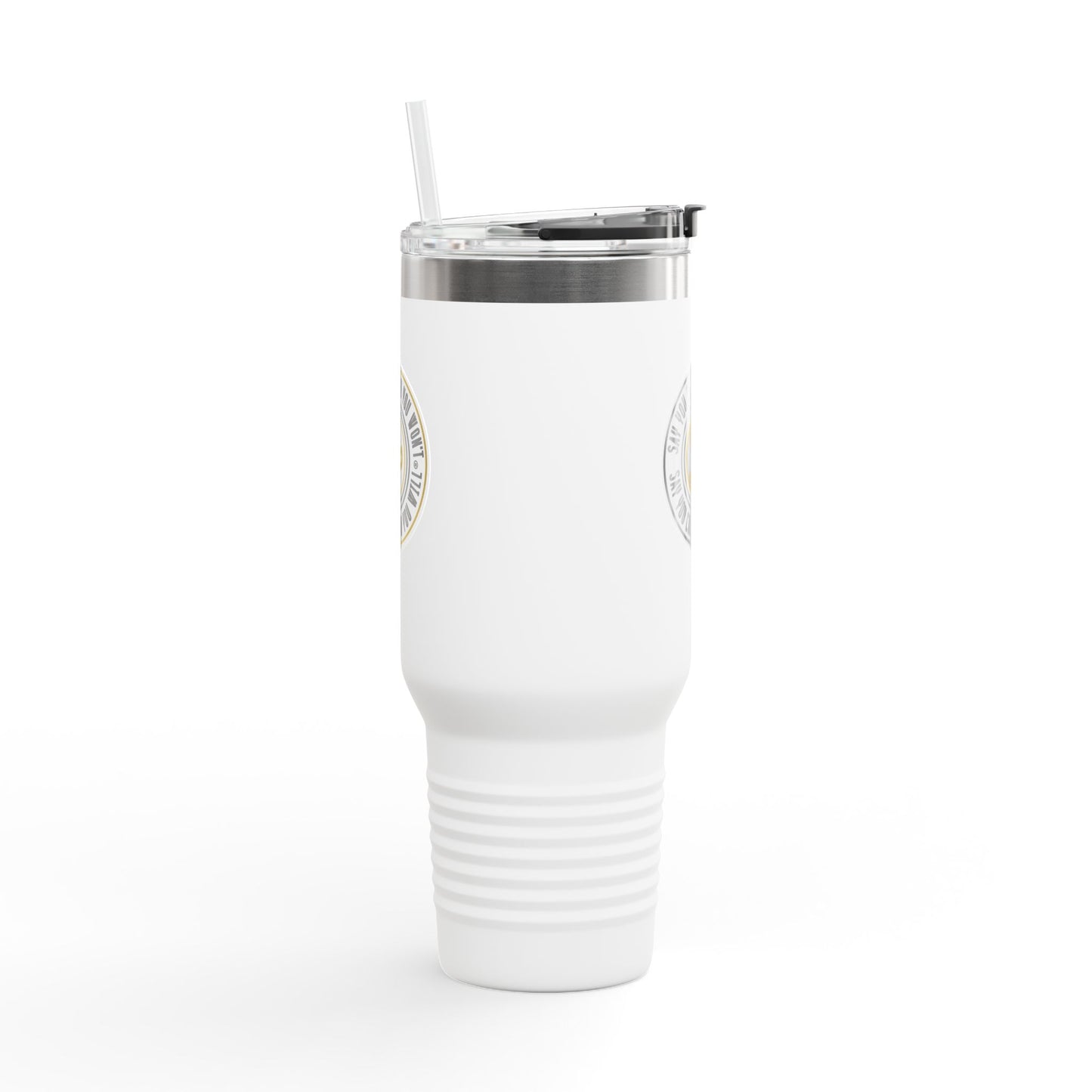 40oz Stylish Insulated Travel Mug, 40oz - "Say You Can and You Will"