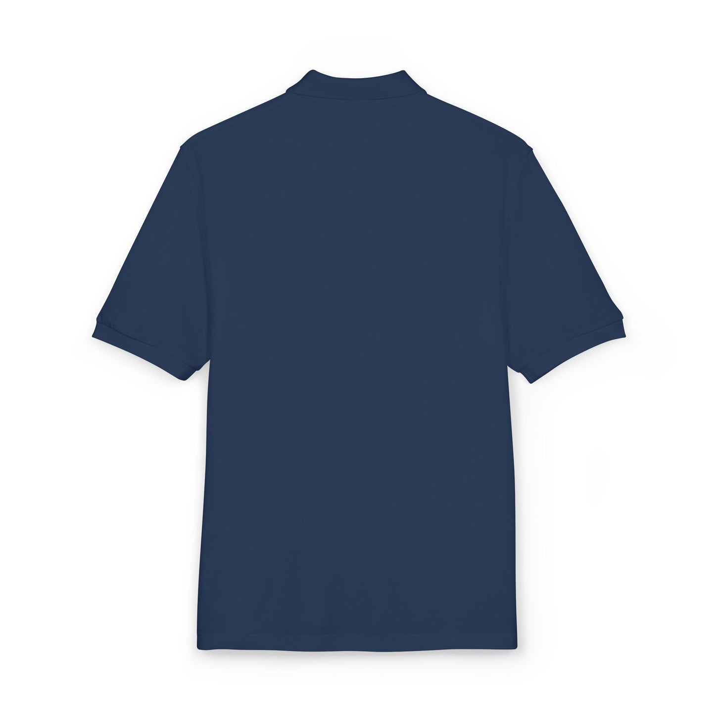 Embroidered Floral Medallion Polo
