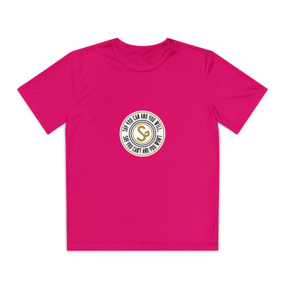 Youth Competitor Tee - "Say You Can and You Will"