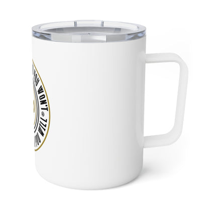 Motivational Insulated Coffee Mug - "Say You Can't and You Won't"