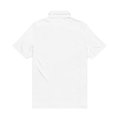 Men's Embroidered Performance Polo Shirt - "Say You Can and You Will"
