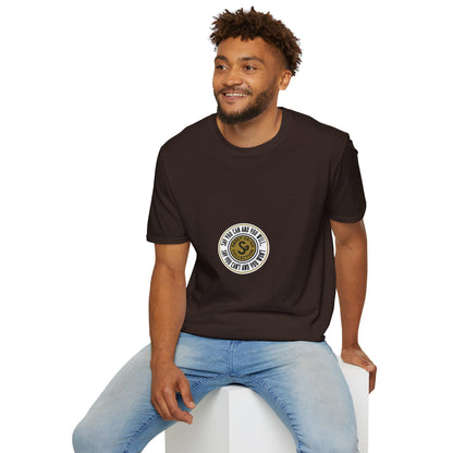 Vintage Seal Graphic T-Shirt — 'SS' Round Emblem Logo