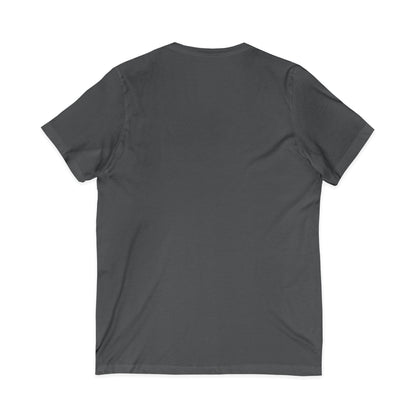 Minimalist Coin Logo V-Neck Tee