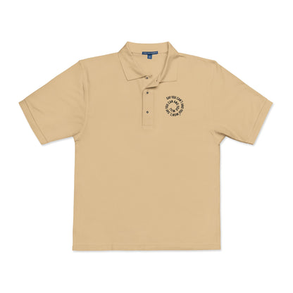 Embroidered Unisex Polo Shirt - Say You Can and You Will
