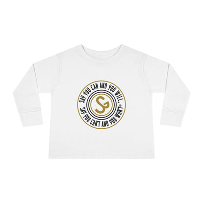 Inspirational Toddler Long Sleeve Tee