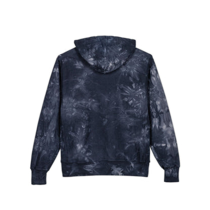 Tie-Dye Embroidered Hoodie — "Say You Can and You Will"