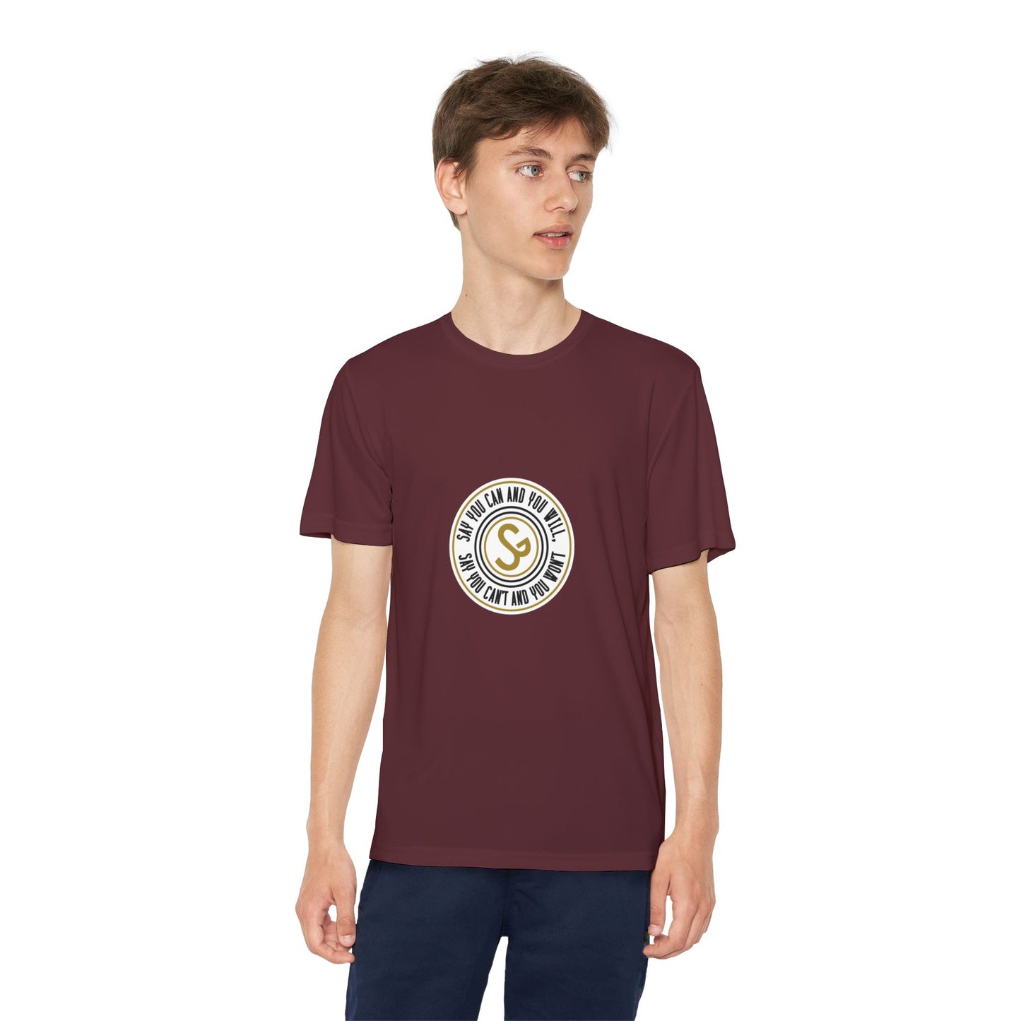 Youth Competitor Tee - "Say You Can and You Will"