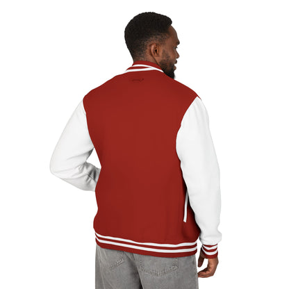 Letterman Jacket - Retro School Crest Varsity Jacket