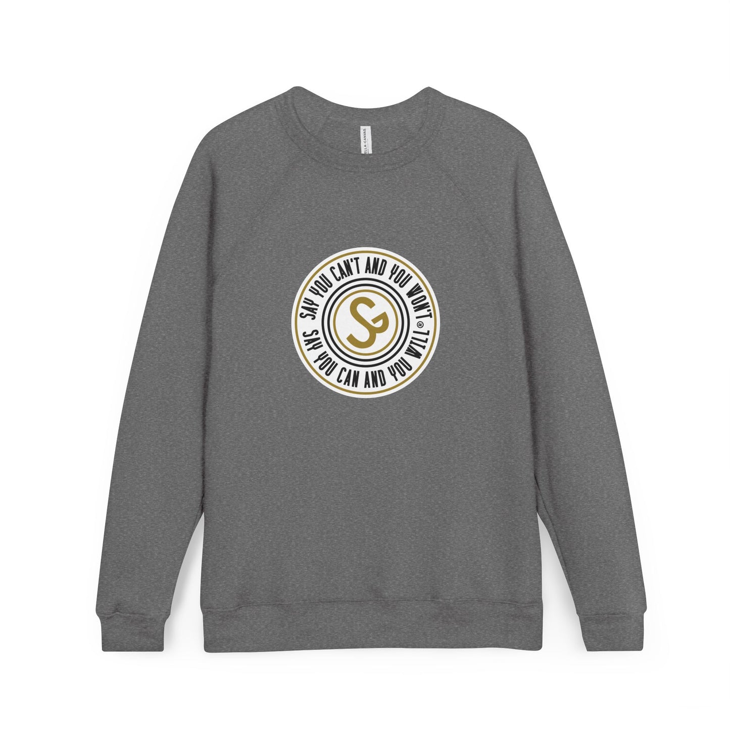 Unisex Sponge Fleece Raglan Sweatshirt