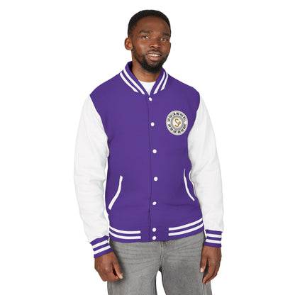 Letterman Jacket - Retro School Crest Varsity Jacket