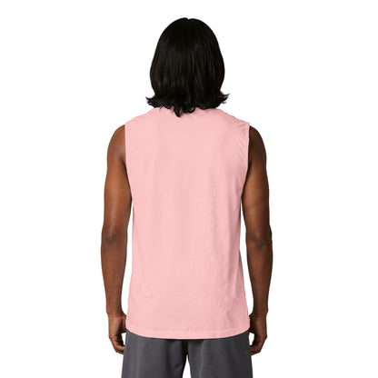 Muscle Tank — "Say You Can and You Will" Retro Surf Circle Logo